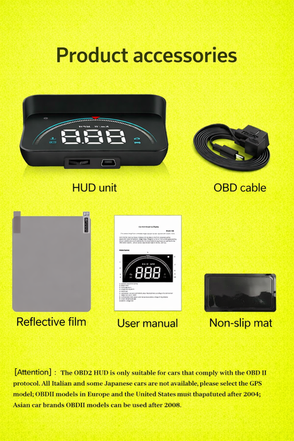 M8 Pro. OBD2 Head-Up Display (HUD)
