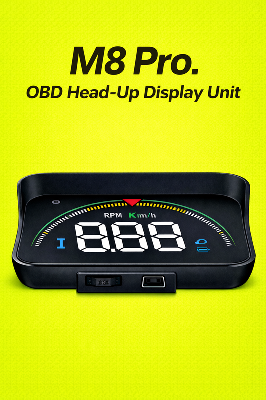 M8 Pro. OBD2 Head-Up Display (HUD)